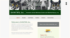 Desktop Screenshot of animalwellnesscenterinc.com