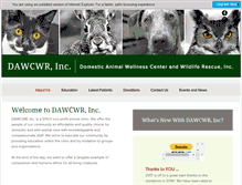 Tablet Screenshot of animalwellnesscenterinc.com
